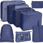 8 In 1 Cosmetic Bag / Navy Blue