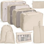 9 In 1 Cosmetic Bag / Beige