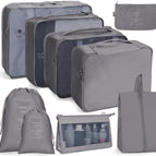 9 In 1 Cosmetic Bag / Gray