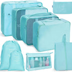 9 In 1 Cosmetic Bag / Bright Blue