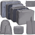 9 In 1 Toiletry Bag / Gray