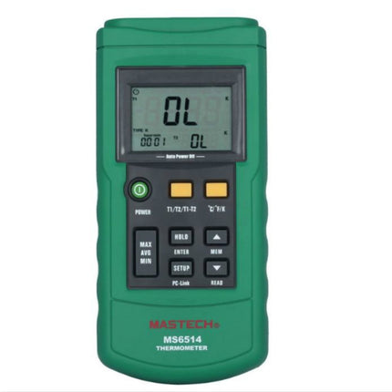 MS6514 Dual Digital Thermometer With USB Interface - DealBuddy
