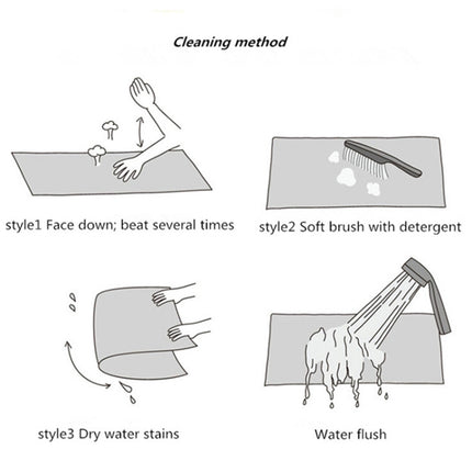 World Map Carpets Rug Bedroom Kids Baby Play Crawling Mat Memory Foam Area Rugs Carpet, 40x60cm, 40x120cm, 60x90cm, 60x180cm