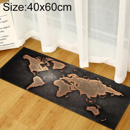 World Map Carpets Rug Bedroom Kids Baby Play Crawling Mat Memory Foam Area Rugs Carpet