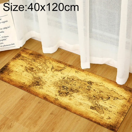 World Map Carpets Rug Bedroom Kids Baby Play Crawling Mat Memory Foam Area Rugs Carpet, 40x60cm, 40x120cm, 60x90cm, 60x180cm