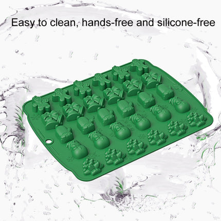Christmas Supplies Drop Glue Mold Cake Barbecue Baking Tool, Green, Red, Chocolate - DealBuddy