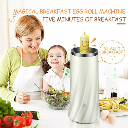 Automatic Multifunctional Egg Roll Maker Electric Egg Boiler Omelette Machine Breakfast Egg Tool