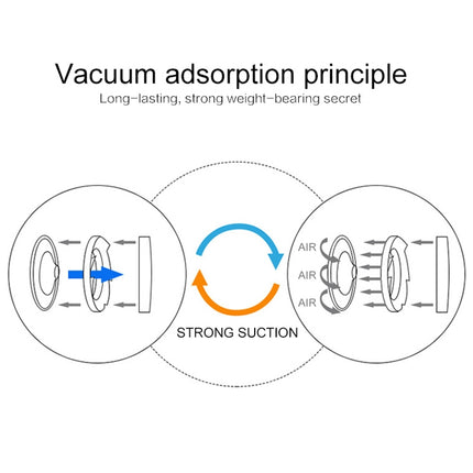 Toilet Paper Holder Suction Cup Wall Mount Removable Rack - DealBuddy
