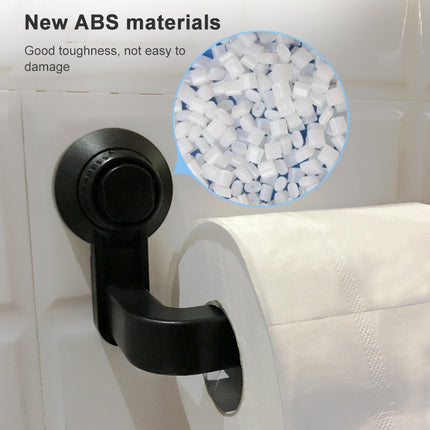 Toilet Paper Holder Suction Cup Wall Mount Removable Rack