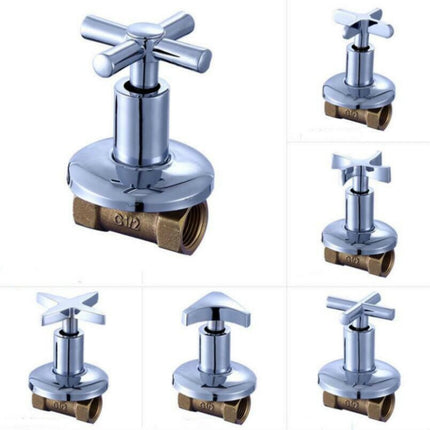 Tap Water Switching Valve Water Pipe Main Gate 4 Points Inner Wire Tooth Copper Submerged Valve