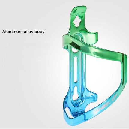 WHEEL UP Colorful Bicycle Bottle Cage Two-Color Aluminum Alloy Bottle Cage Riding Equipment