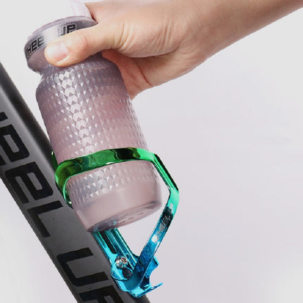 WHEEL UP Colorful Bicycle Bottle Cage Two-Color Aluminum Alloy Bottle Cage Riding Equipment