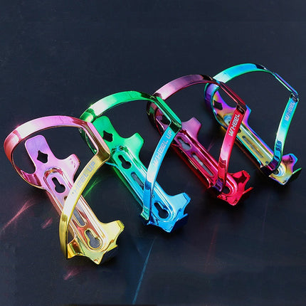 WHEEL UP Colorful Bicycle Bottle Cage Two-Color Aluminum Alloy Bottle Cage Riding Equipment