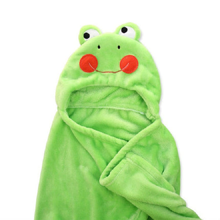 Baby Animal Shape Hooded Cape Bath Towel
