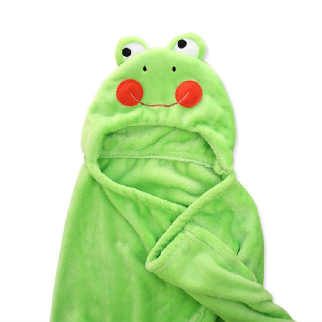 Baby Animal Shape Hooded Cape Bath Towel