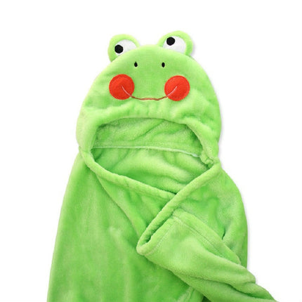 Baby Animal Shape Hooded Cape Bath Towel