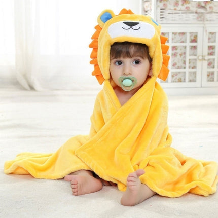 Baby Animal Shape Hooded Cape Bath Towel
