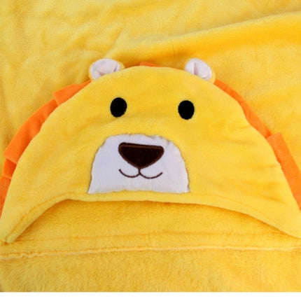 Baby Animal Shape Hooded Cape Bath Towel