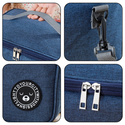 Thermal Lunch Box Bag Durable Waterproof Office Cooler Lunchbox with Strap