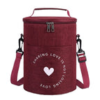 L / Wine Red