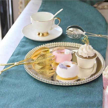 Retro Zinc Alloy Cutlery Cake Fruit Dessert Salad Clip