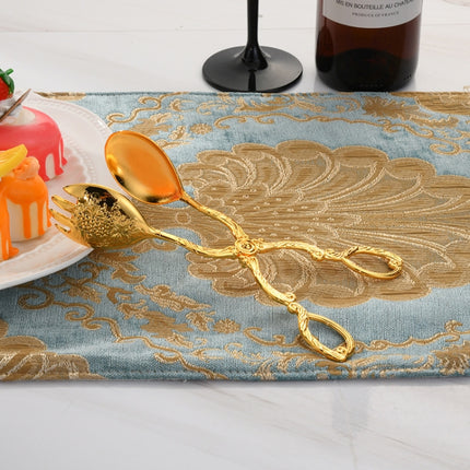 Retro Zinc Alloy Cutlery Cake Fruit Dessert Salad Clip