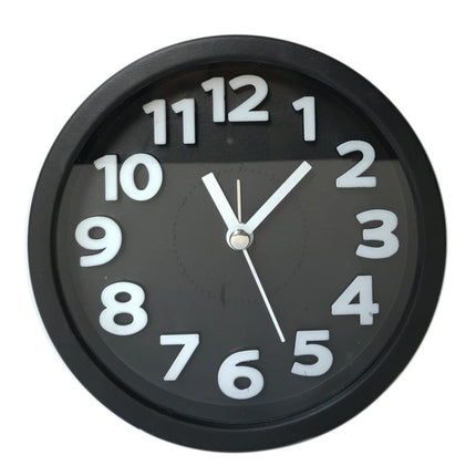 Round 12cm Candy Color Stereo Digital Silent Alarm Clock Children Student Alarm Clock