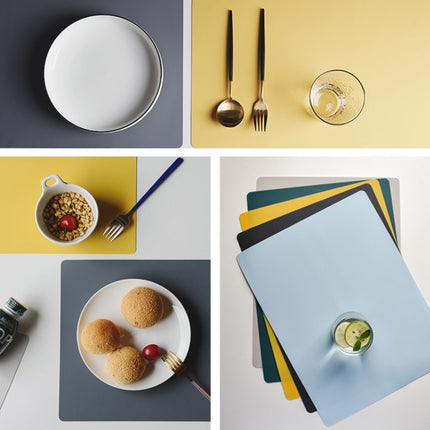 Nordic Style Food Grade Silicone Pad Tableware Environmental Insulation Pad Placemat