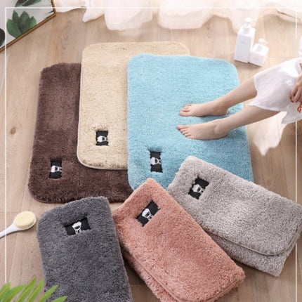 Bathroom Toilet Absorbent Bath Mat Carpet Bedroom Non-slip Foot Pad, 40x60cm, 50x80cm - DealBuddy