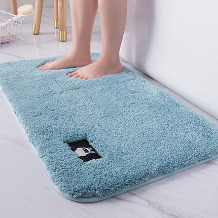 Bathroom Toilet Absorbent Bath Mat Carpet Bedroom Non-slip Foot Pad
