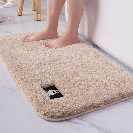 Bathroom Toilet Absorbent Bath Mat Carpet Bedroom Non-slip Foot Pad, 40x60cm, 50x80cm - DealBuddy
