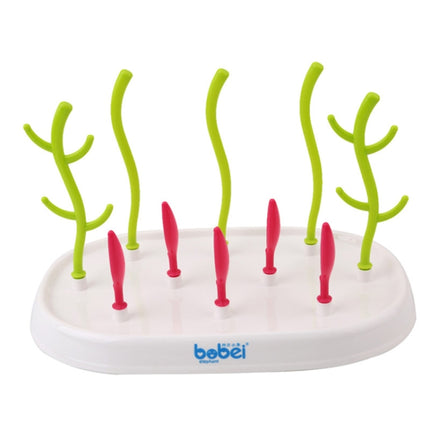 Bobei elephant Portable Detachable Tree Baby Bottle Draining Rack Cleaning Dryer Infant Milk Cup Nipple Pacifier Holder