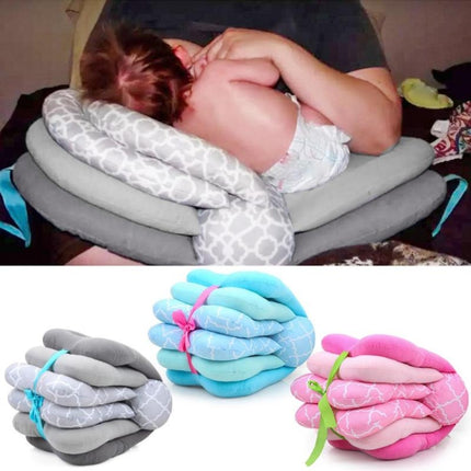 Baby Feeding Pillow Multi-functional Newborn Baby Breastfeeding Artifact Anti-vomiting Crib