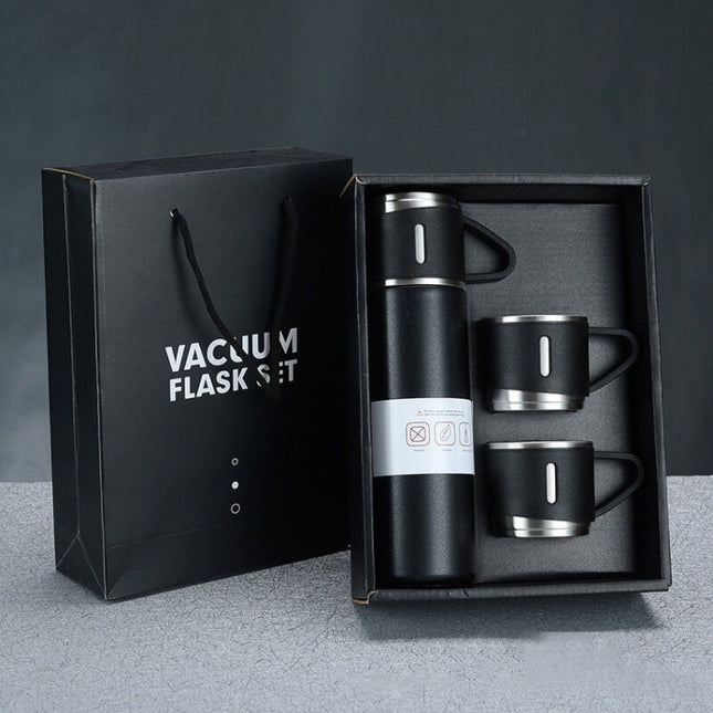 500ml 304 Stainless Steel Thermos Cup Portable Business Tea Cup,Spec:, Gift Box Set - DealBuddy