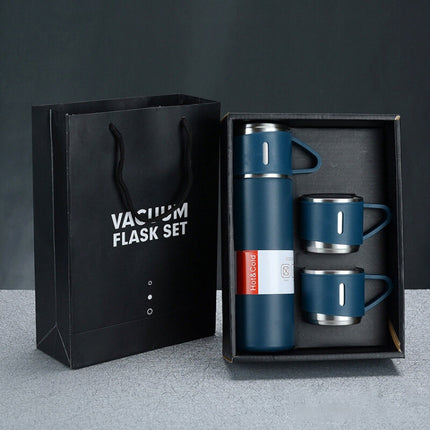 500ml 304 Stainless Steel Thermos Cup Portable Business Tea Cup,Spec:, Gift Box Set - DealBuddy