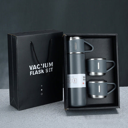 500ml 304 Stainless Steel Thermos Cup Portable Business Tea Cup,Spec:, Gift Box Set - DealBuddy