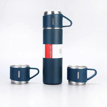 500ml 304 Stainless Steel Thermos Cup Portable Business Tea Cup,Spec:, Gift Box Set - DealBuddy