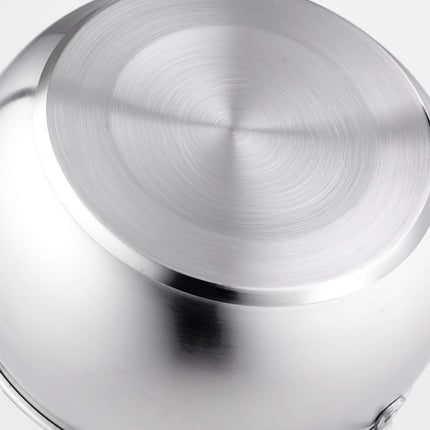 Si Gang 24CM Stainless Steel Drum-shaped Large-capacity Extra Thick Soup Pot
