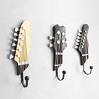 3 PCS Guitar Shape Home Decoration Hook