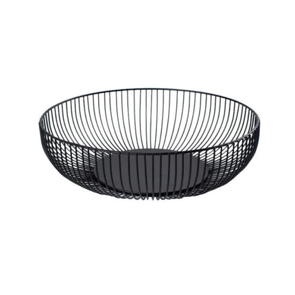 Household Living Room Fruit Basket Wrought Iron Desktop Snack Storage Basket, Snack Basket - DealBuddy