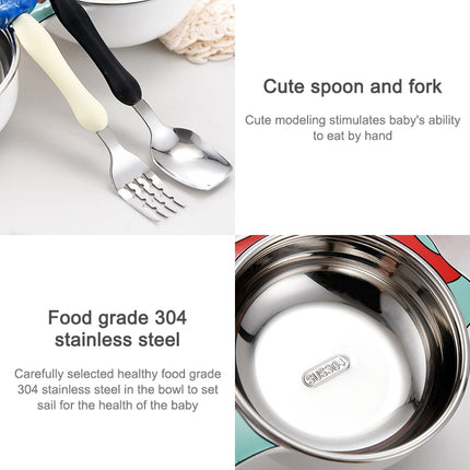 304 Stainless Steel Children Car Dinner Plate