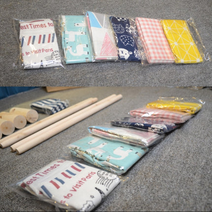 47x52cm Four Seasons Universal Removable And Washable Pet Bed Pet Nest, Small Yellow Duck, Small Color Triangle, Small Wooden Gray Bottom, Small White Cat Head, Small Wooden Alpaca, Small Blue Cat Head, Small Pink Square - DealBuddy