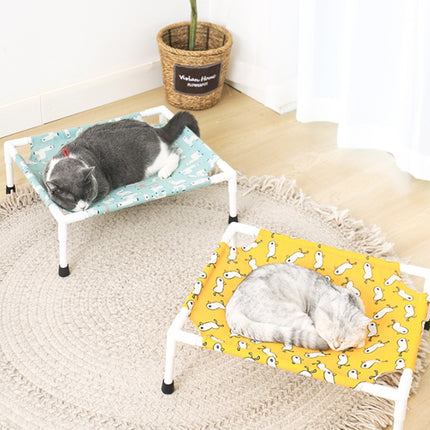 47x52cm Four Seasons Universal Removable And Washable Pet Bed Pet Nest, Small Yellow Duck, Small Color Triangle, Small Wooden Gray Bottom, Small White Cat Head, Small Wooden Alpaca, Small Blue Cat Head, Small Pink Square - DealBuddy
