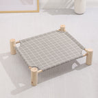 Small Wooden Gray Bottom