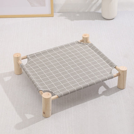 47x52cm Four Seasons Universal Removable And Washable Pet Bed Pet Nest, Small Yellow Duck, Small Color Triangle, Small Wooden Gray Bottom, Small White Cat Head, Small Wooden Alpaca, Small Blue Cat Head, Small Pink Square - DealBuddy