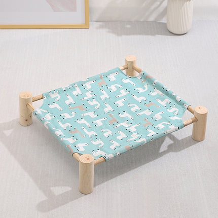 47x52cm Four Seasons Universal Removable And Washable Pet Bed Pet Nest, Small Yellow Duck, Small Color Triangle, Small Wooden Gray Bottom, Small White Cat Head, Small Wooden Alpaca, Small Blue Cat Head, Small Pink Square - DealBuddy
