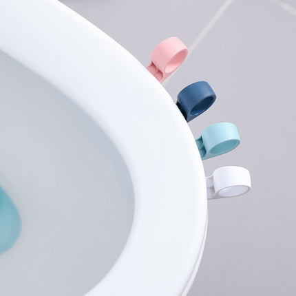 10 PCS Creative Anti-dirty Ring Toilet Lid Lift Toilet Accessories