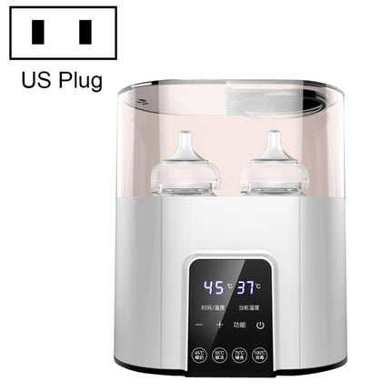 NUBITE N20 2 In 1 Double Bottle Warmer Sterilization Machine, Plug Specifications: