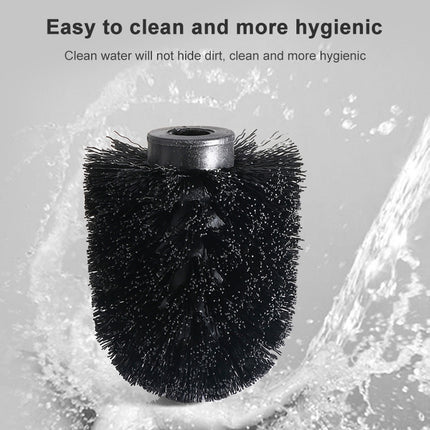 Bathroom Toilet Wall-mounted Toilet Brush Set with Soft Hair and Long Handle Without Dead Corners