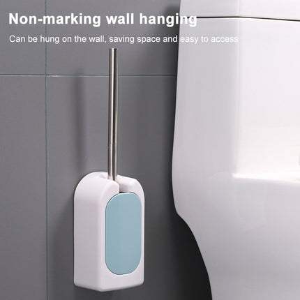 Bathroom Toilet Wall-mounted Toilet Brush Set with Soft Hair and Long Handle Without Dead Corners